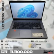 Asus X505ZA – Ryzen 3 – Ram 8 GB – sudah SSD