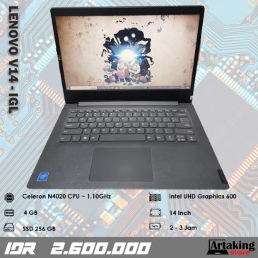 Lenovo Ideapad V14 – IGL – Celeron N4020 – Ram 4 GB – SSD 256 GB