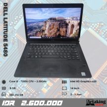 Dell Latitude 5480 – Core i5 – Gen 7 th – Ram 8 GB – SSD 256 GB