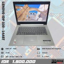 Nama Produk Lenovo Ideapad 330 – 14AST – AMD A9 – Ram 4 GB – Sudah SSD
