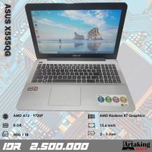 Asus X555QG – AMD A12 – Ram 8 GB – HDD 1 TB – Normal Siap Pakai