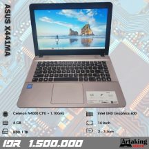 Asus X441MA – Celeron N4000 – Ram 4 GB – Normal Siap Pakai