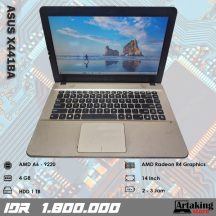 Asus X441BA – AMD A6 – Ram 4 GB – Normal Siap Pakai