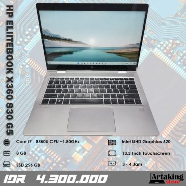 Layar Sentuh – Hp Elitebook X360 830 G5 – Core i7 – Gen 8 th – SSD 256 GB
