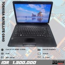 Toshiba Satellite C640 – Core i3 – Ram 4 GB – Normal Siap Pakai