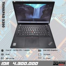 Lenovo Thinkpad X390 – Core i5 – Gen 10 th – Ram 8 GB – SSD 256 GB